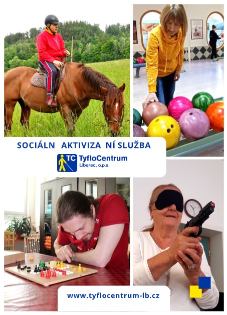 Sociálně aktivizační služba - propagační leták